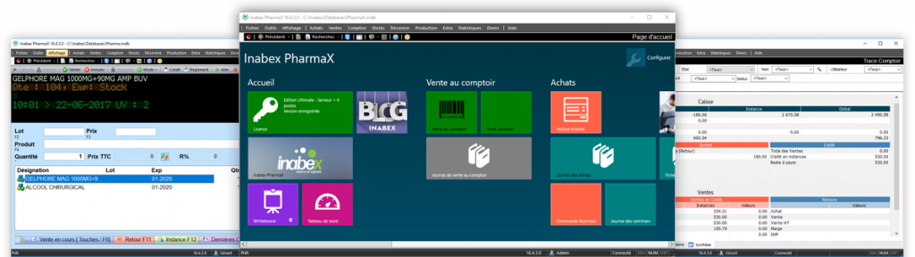 PharmaX : logiciel de gestion officine